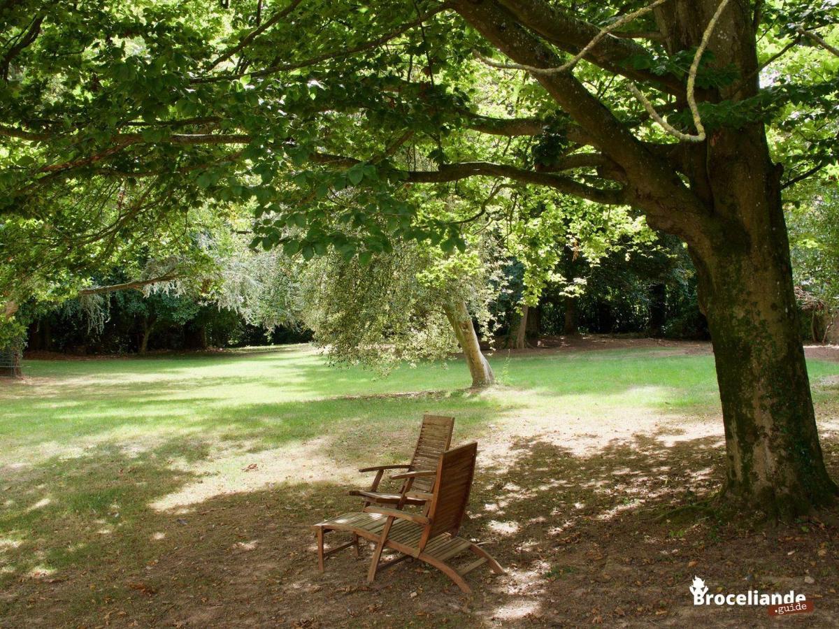 La Maison Rouge Broceliande Montauban-de-Bretagne Exteriör bild