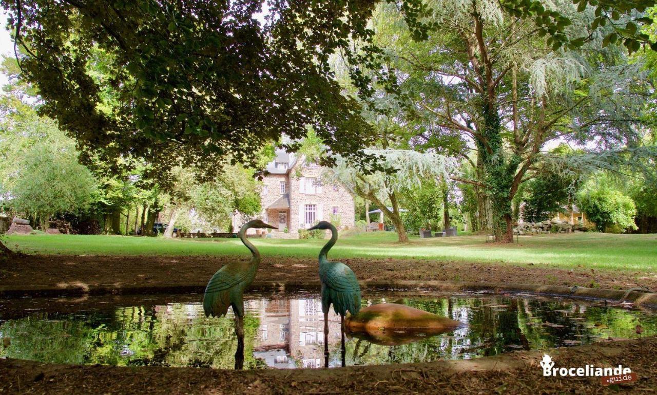 La Maison Rouge Broceliande Montauban-de-Bretagne Exteriör bild