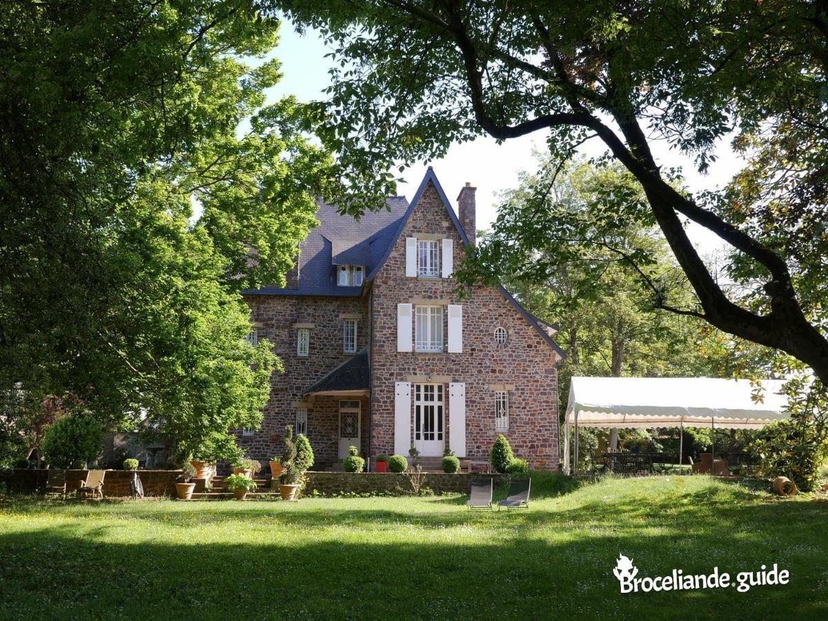 La Maison Rouge Broceliande Montauban-de-Bretagne Exteriör bild
